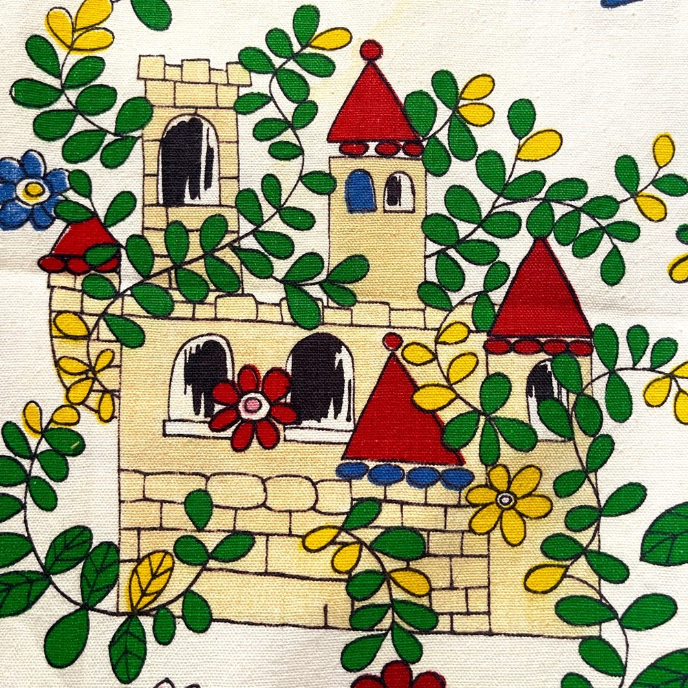 Storybook Printed Cotton Fabric #1 - Picture 8 of 8